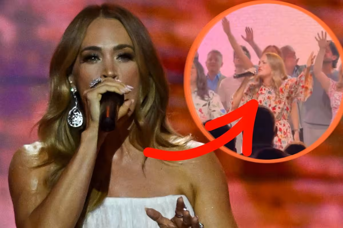 Carrie Underwood Easter Sunday Service Delivers 'How Great Thou Art' Performance