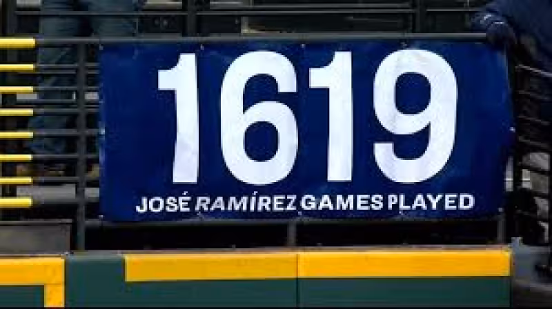 José Ramírez now owns a coveted franchise record that had stood since 1918