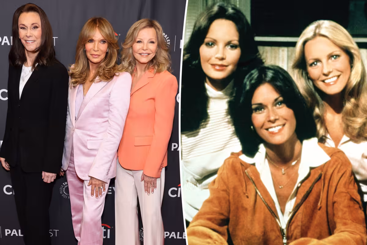 Kate Jackson reunites with Jaclyn Smith, Cheryl Ladd at PaleyFest