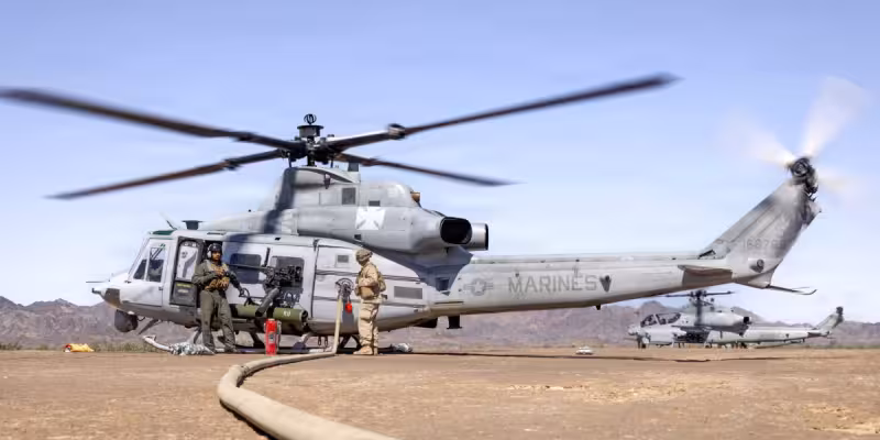 The U.S. military set up an improvised airfield deep inside Iran to rescue the F-15 airman. Marines just practiced building one in the desert | Fortune