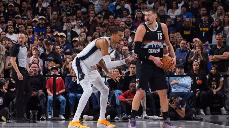 Nikola Jokic outduels Wembanyama in