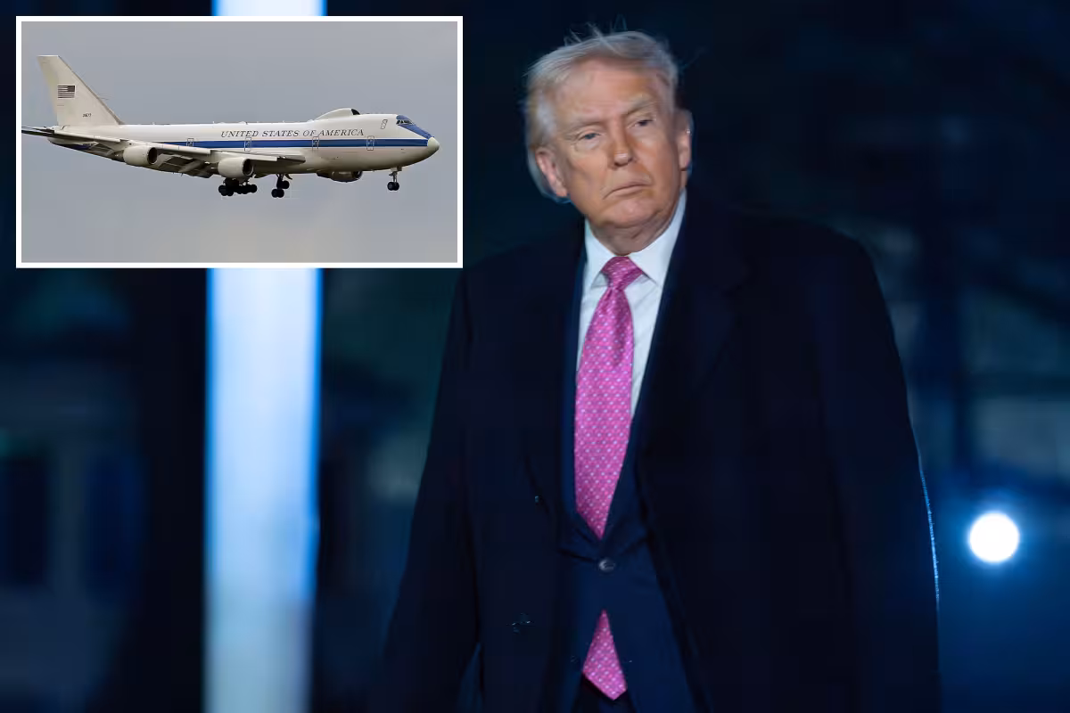 Doomsday Plane spotted over Offutt as Trump sets Iran deadline