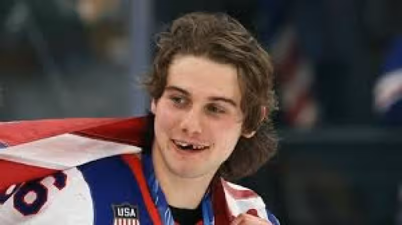 Team USA Hockey Hero Jack Hughes Shows Off His New Smile