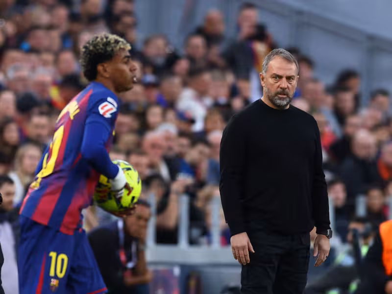 Barcelona’s Flick to defend ’emotional’ teen Lamine Yamal against criticism