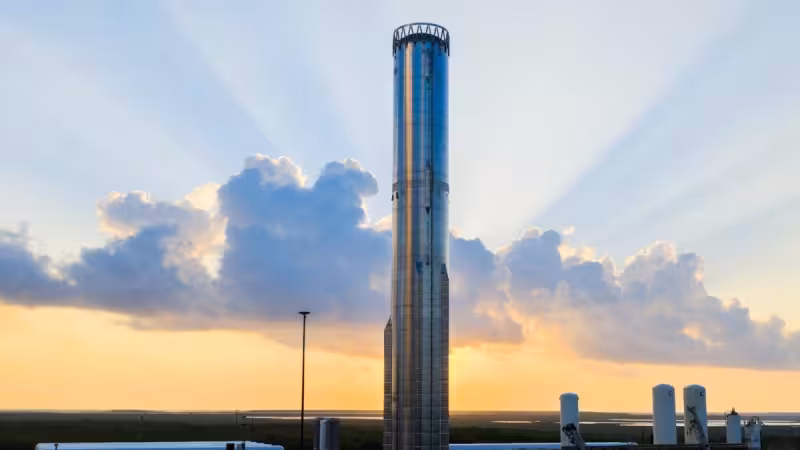 Spacex Starship Engine Test ends in blast at Starbase, Texas
