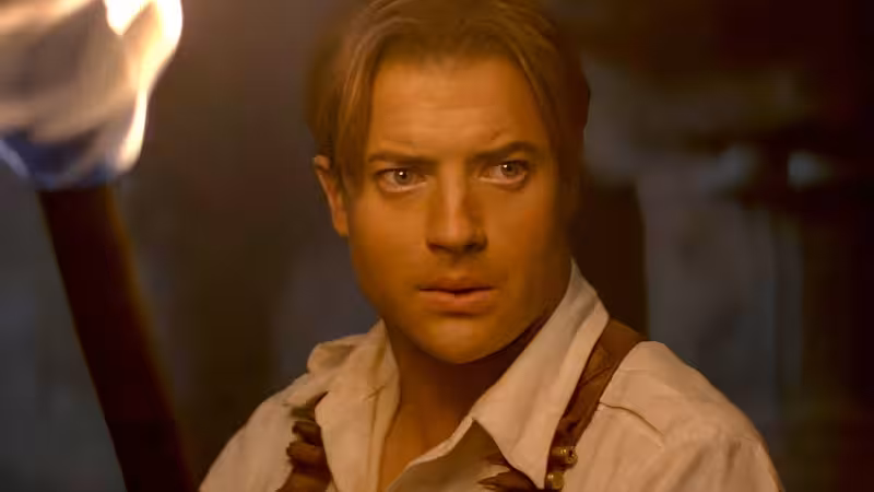Brendan Fraser Braces for His Big Action Comeback in New Image Ahead of 'The Mummy 4' Production