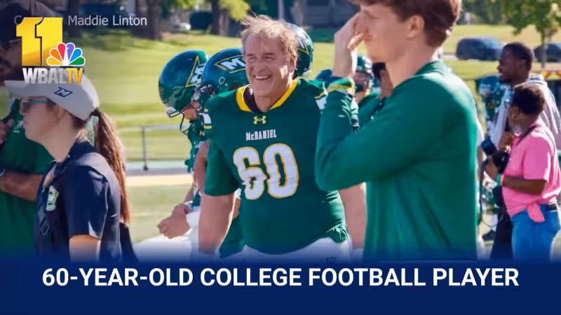 McDaniel student working to become oldest college football player