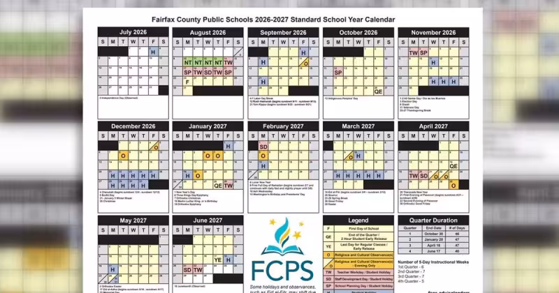 Fairfax County Public Schools considers changes to school calendar
