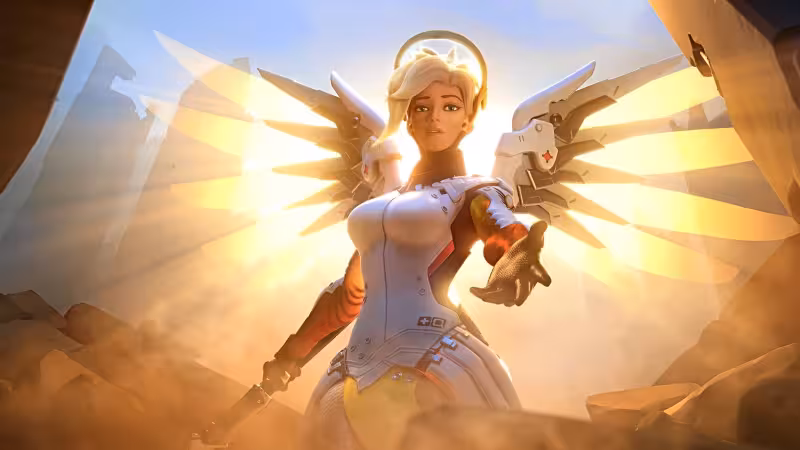 Mercy and other Overwatch old-timers are getting spruced up in season 2