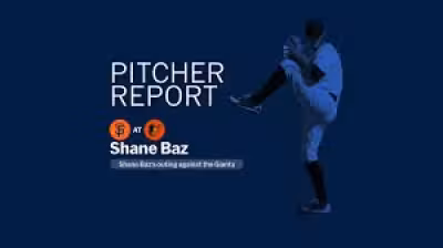 Shane Baz struggles with command as Giants tag him for nine hits
