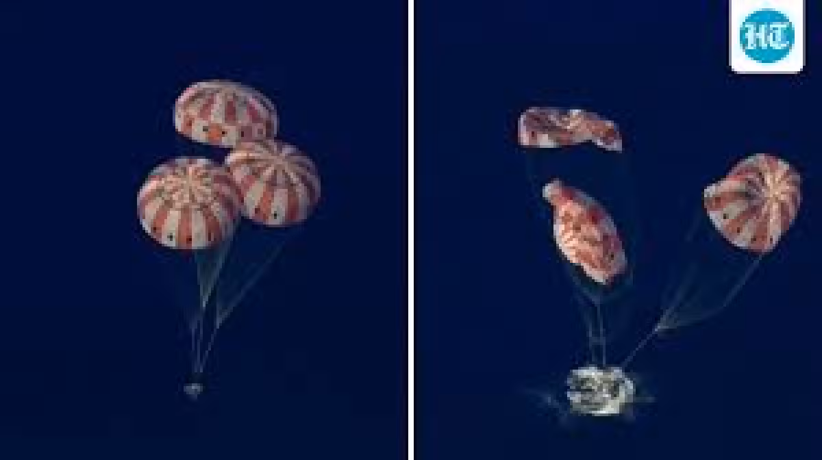 Times Of India: Artemis II splashes down after 10-day Moon mission, NASA looks ahead