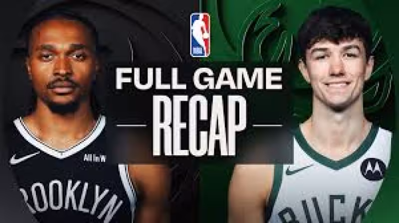 Game Recap: Bucks 125, Nets 108