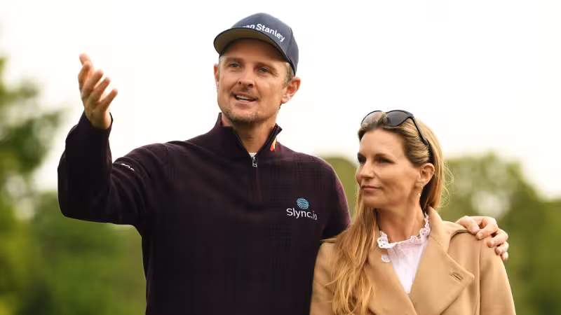 Justin Rose's net worth and wife's McIlroy photo that confused everyone