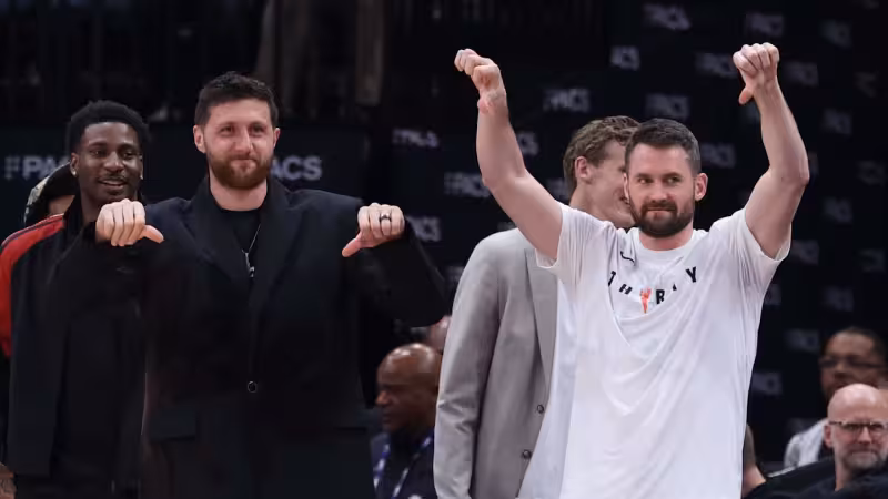 Jazz's Will Hardy Reacts to Viral Kevin Love Moment vs. Grizzlies