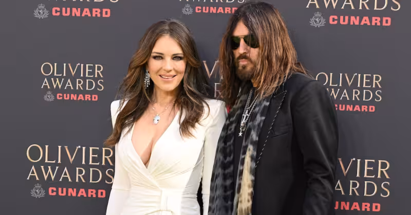 Billy Ray Cyrus and Elizabeth Hurley Enjoy Show-Stopping Date at 2026 Oliviers Awards
