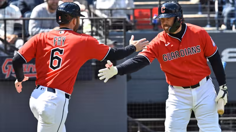 Rhys Hoskins' strong play validating Guardians' biggest offseason decision