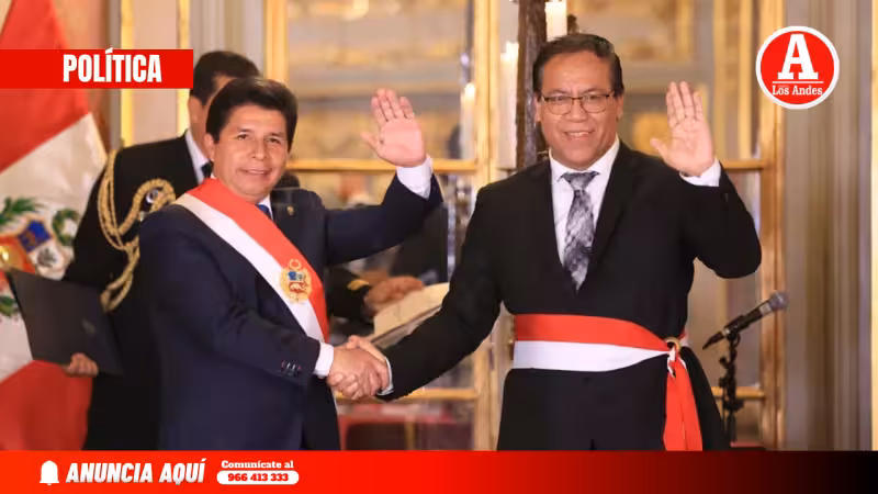 Sánchez busca presidencia pese a traicionar a Castillo - Diario los Andes