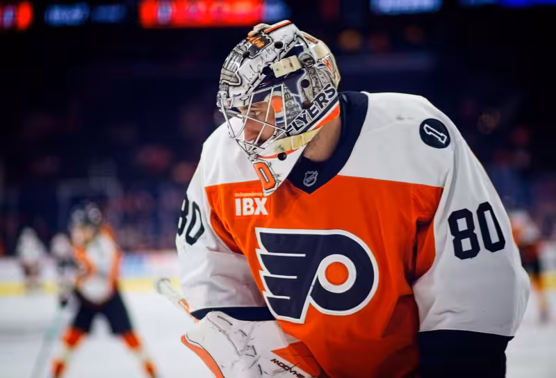 Dan Vladar gets the all important nod tonight for the Flyers ► FLYERS NITTY GRITTY