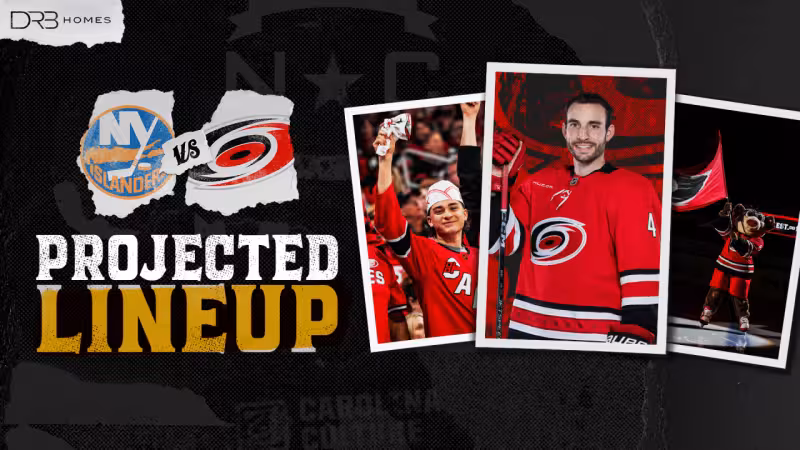 Projected Lineup: April 4 vs. NY Islanders | Carolina Hurricanes