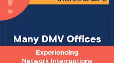 Ca Dmv reports statewide network outage disrupting services across California