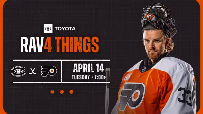 RAV4 Things: Flyers vs. Hurricanes | Philadelphia Flyers