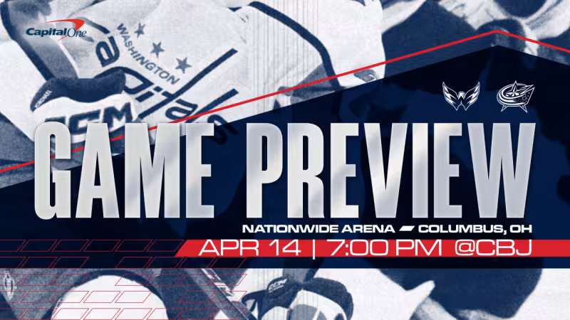 Caps Conclude '25-26 Slate in Columbus | Washington Capitals