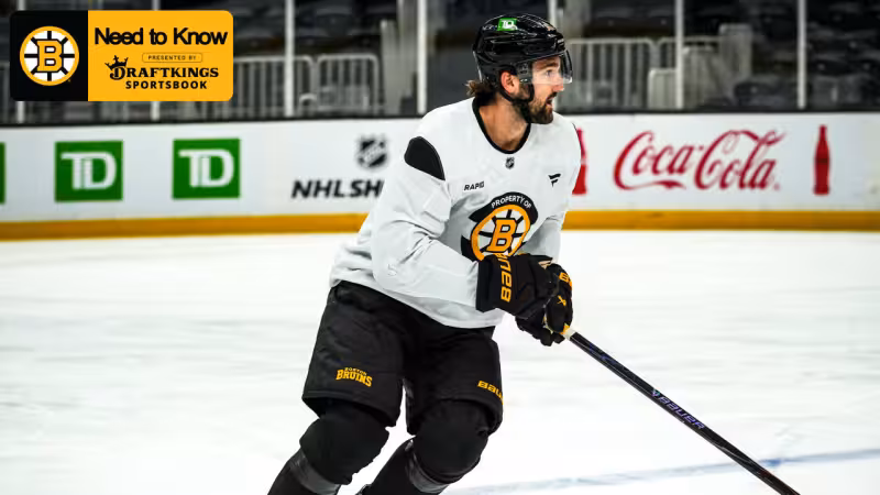 Need to Know: Bruins vs. Devils  | Boston Bruins