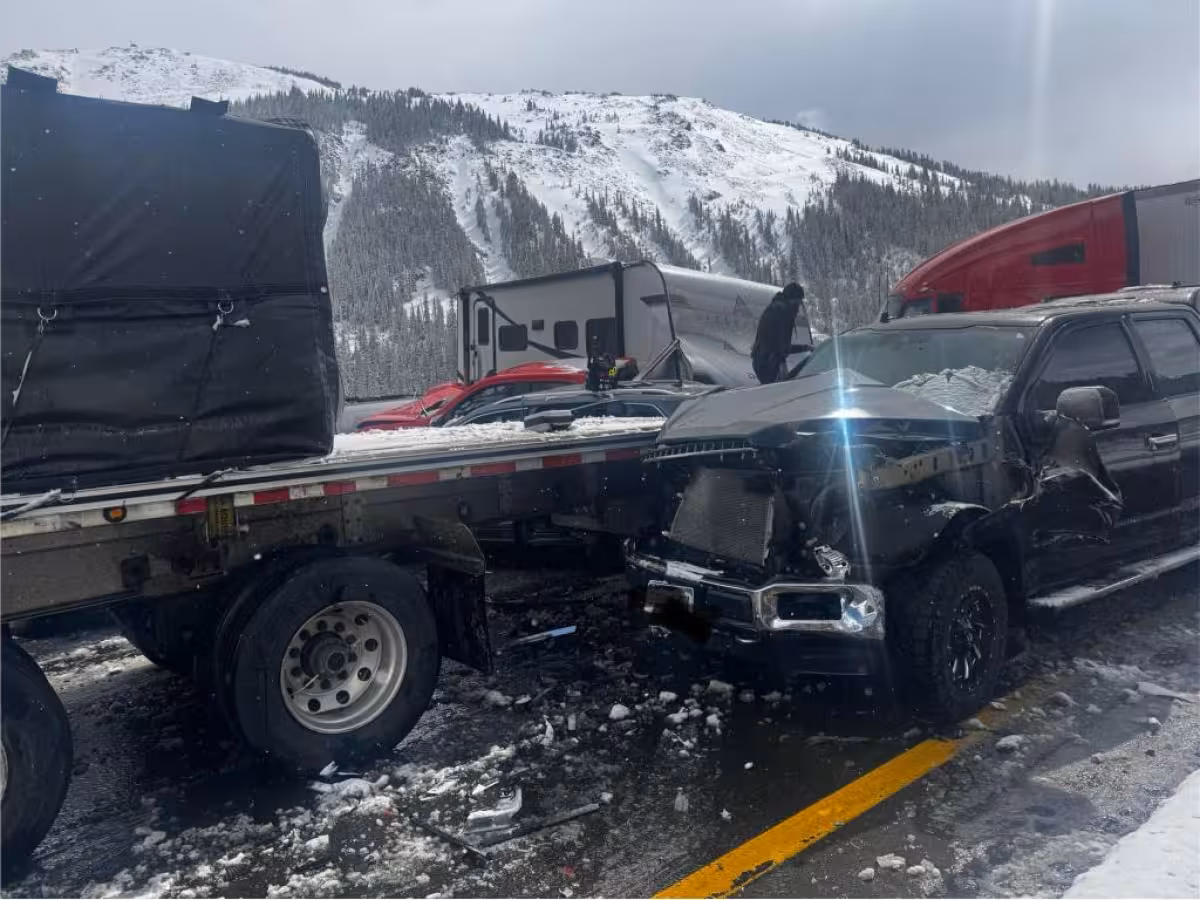 Eisenhower Tunnel crash closes I-70 after more than 75 vehicles pile up