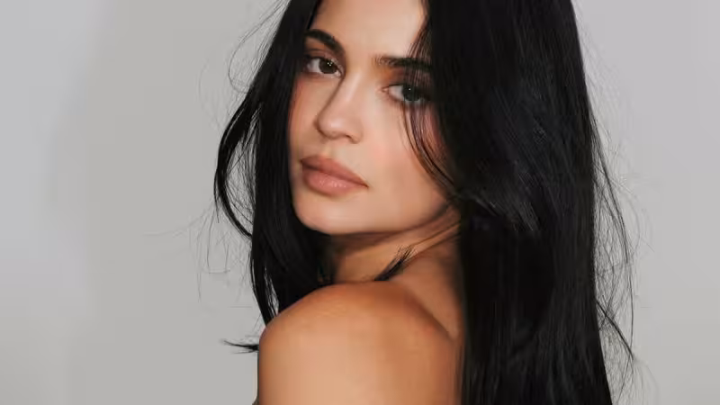 Kylie Jenner goes topless in sizzling display as she makes huge announcement