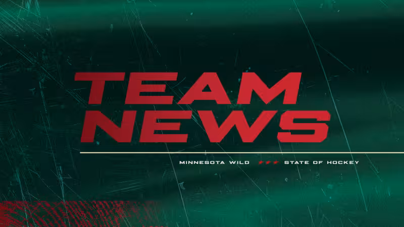 Minnesota Wild Recalls Forward Hunter Haight and Defenseman Matt Kiersted From Iowa | Minnesota Wild