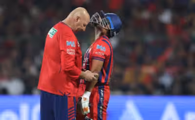 Rishabh Pant struck on left elbow as LSG wait for injury update