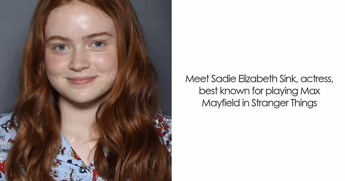 Sadie Sink’s breakout role in Stranger Things built her star power