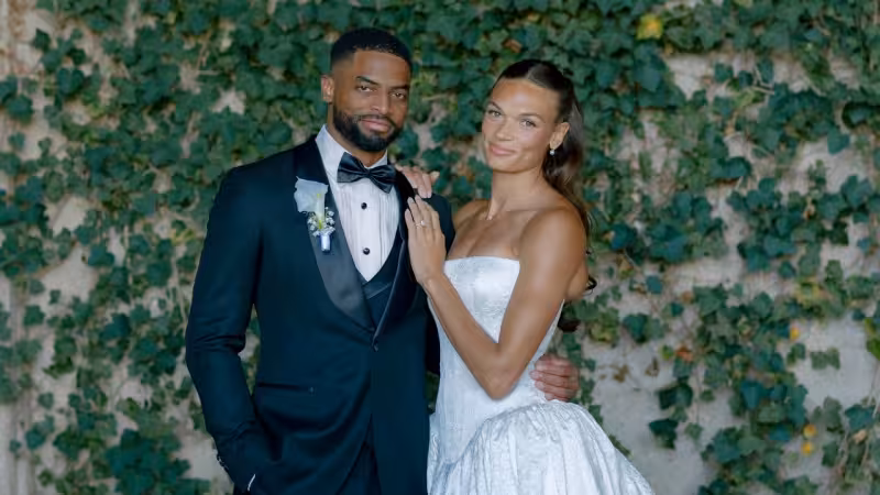 Inside Olympian Anna Hall and NFL Player Darius Slayton’s Wedding at Oheka Castle