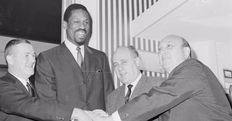 Bill Russell becomes the NBA's first Black coach | HISTORY