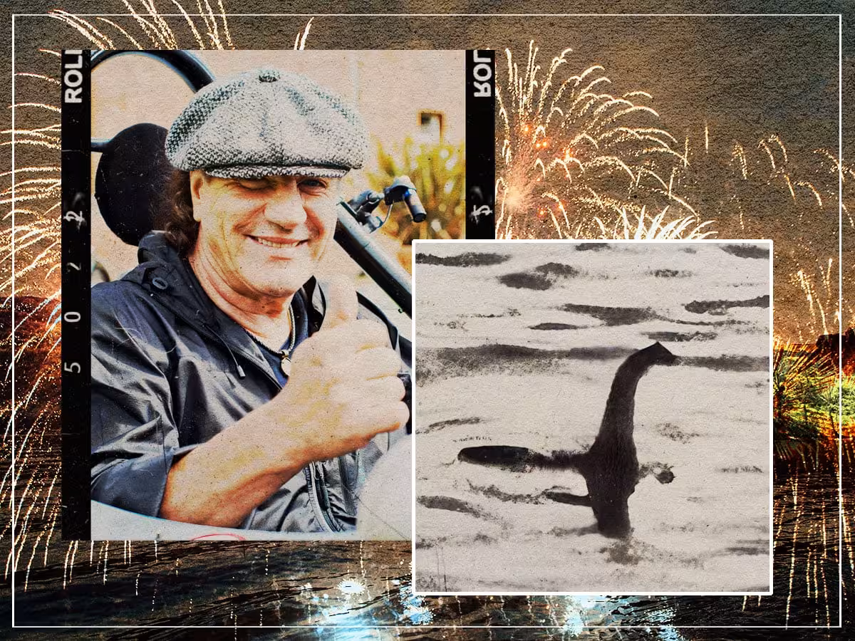 Brian Johnson’s Loch Ness fireworks tale adds to his offstage legend