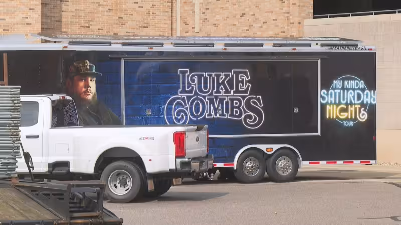 Notre Dame Stadium prepares for Luke Combs concert