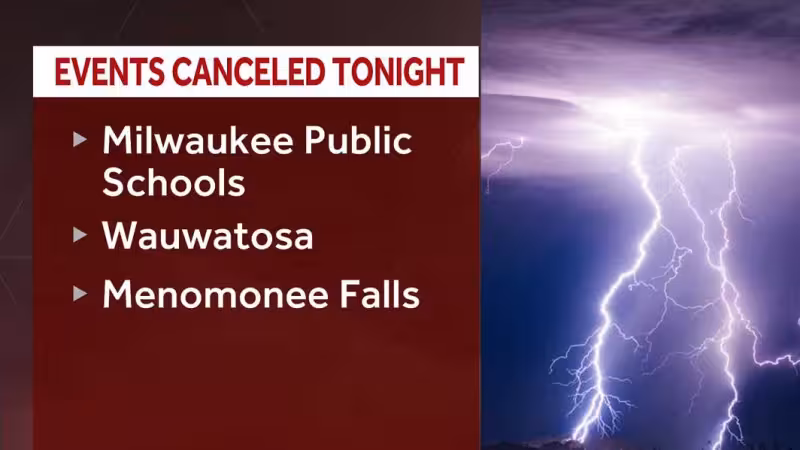 MPS, others canceling evening activities due to the severe storm threat