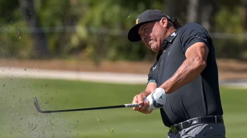 After LIV cut him, he quit golf. Now he’s back — and contending