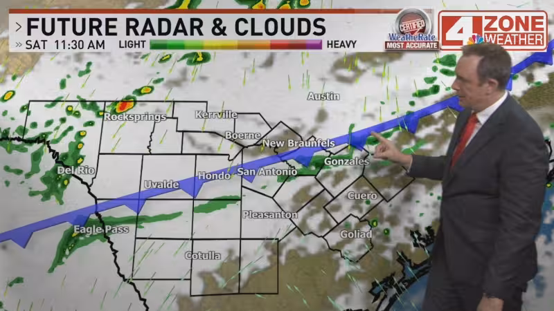 Weather San Antonio: Fiesta forecast flips from warm to cool, damp, stormy