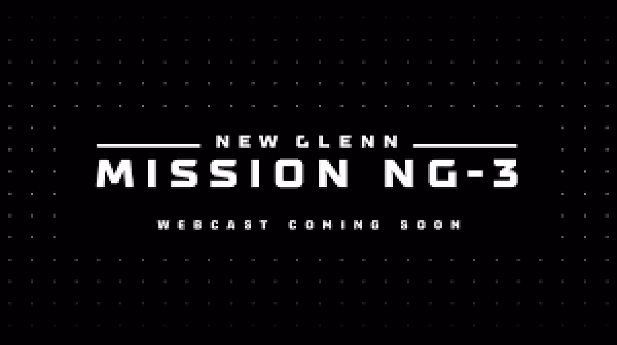 Blue Origin Launch set for third New Glenn flight with reusable booster