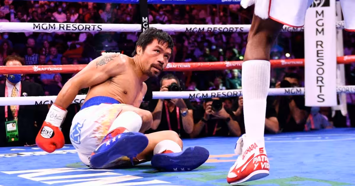 Manny Pacquiao says pre-fight massage machine led to cramps in Ugas loss
