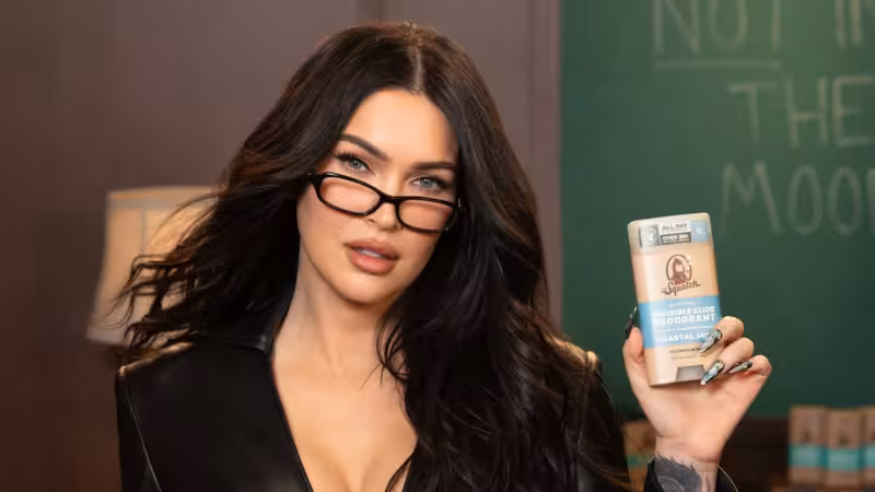 Megan Fox takes the lead in Dr. Squatch’s new deodorant push