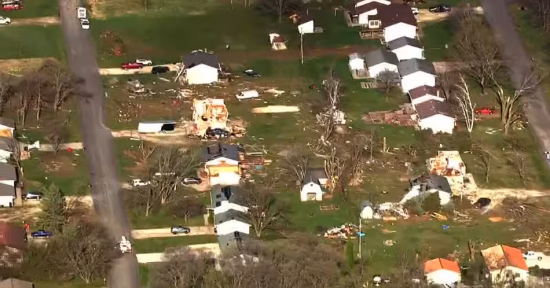 Tornado confirmed near Stewartville, recovery operations underway