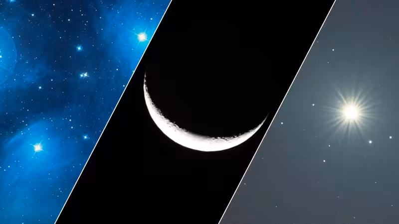 Moon Tonight: Crescent Moon, Venus and Pleiades Meet After Sunset