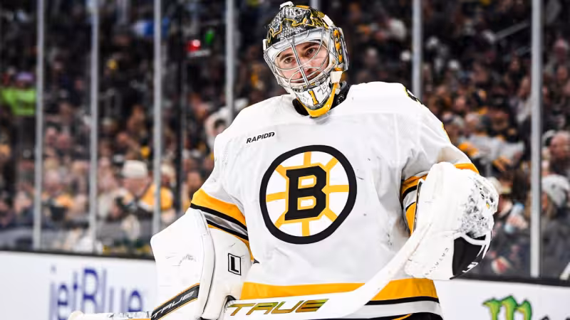Jeremy Swayman eyes reset as Bruins’ rising goals and Round 1 test loom