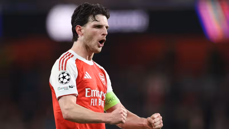 Declan Rice: Arsenal ready for 'ultimate test' at Man City in huge Premier League title race showdown