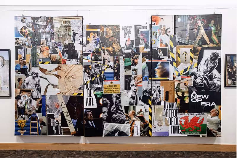 Rosalia exhibition opens at Wales Millennium Centre for WNO's 80th