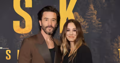Tom Pelphrey joins Kaley Cuoco in tribute after death of beloved dog Ruby