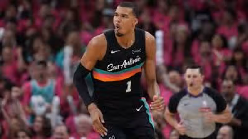 Wembanyama scores 35, most by Spur in playoff debut, in Game 1 win