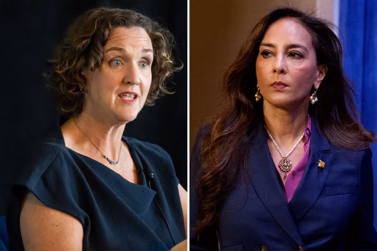 Katie Porter mocked by Harmeet Dhillon after Swalwell exits governor race